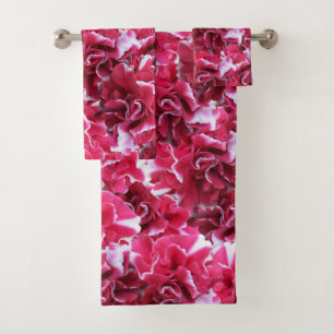 Conjunto De Toalhas Camelot Red Floral