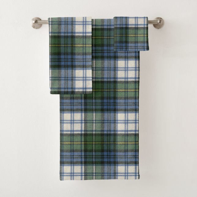 Conjunto De Toalhas Campbell Dress Antigo Tartan (Insitu)