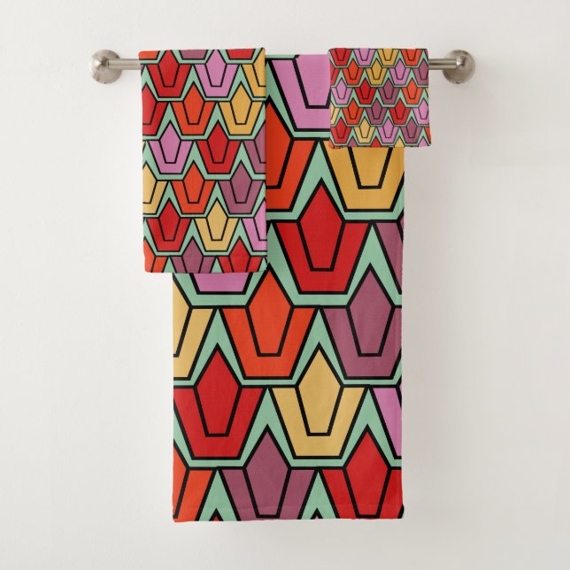 Conjunto De Toalhas Campo de Tulip Misto (Insitu)