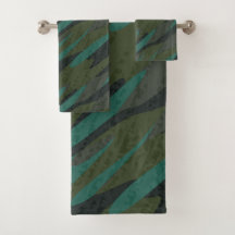 Camuflagem Verde Abstrato