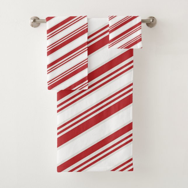 Conjunto De Toalhas Candy Cane (Insitu)