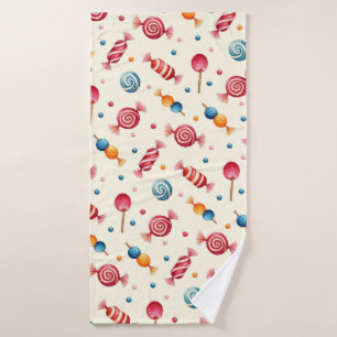 Conjunto De Toalhas Candy Wonderland