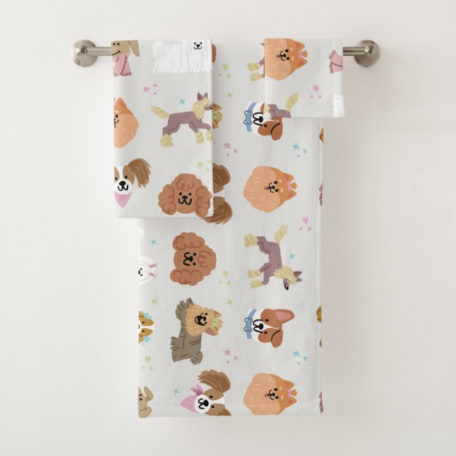 Conjunto De Toalhas Caninos (Insitu)