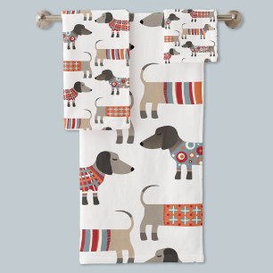Conjunto De Toalhas Cão de Enchimento