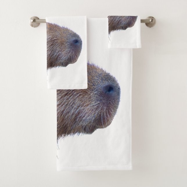 Conjunto De Toalhas Capybara (Insitu)