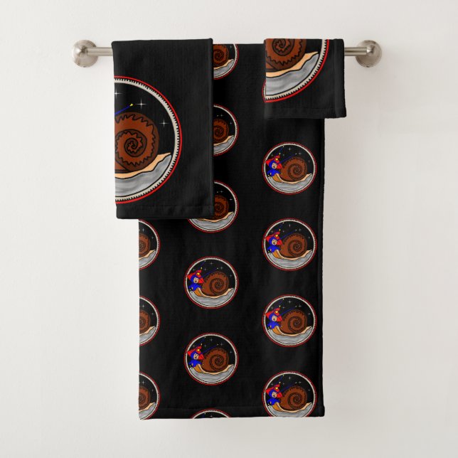 Conjunto De Toalhas Caracol estranho (Insitu)