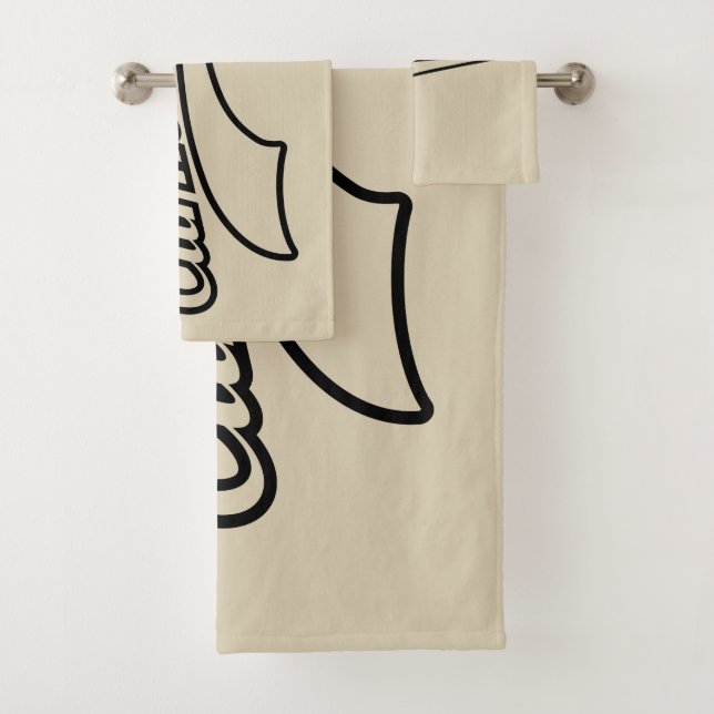 Conjunto De Toalhas Caráter rabugento (Insitu)
