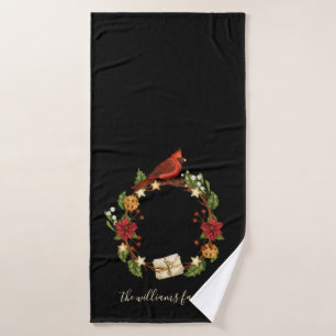Conjunto De Toalhas Cardeal Natal 3