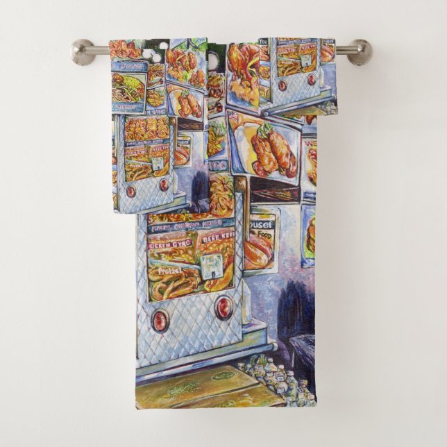 Conjunto De Toalhas Carga de trabalho artística extraordinária (Insitu)