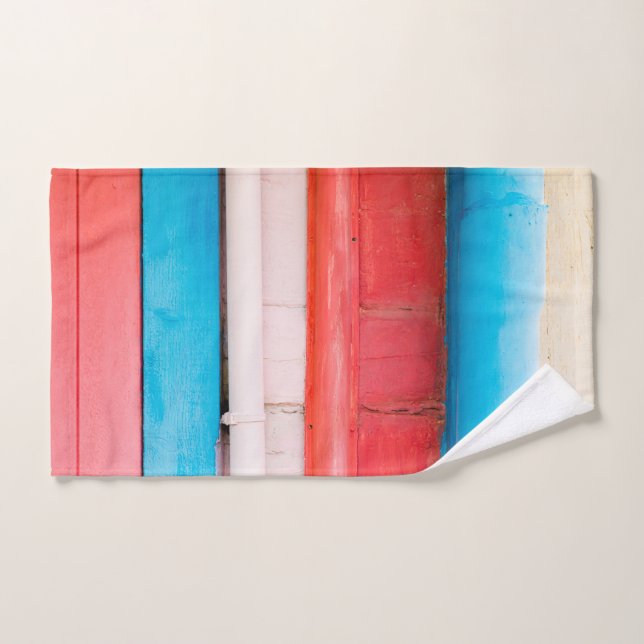 Conjunto De Toalhas Caribe cores - abstrato (Toalha de mão)