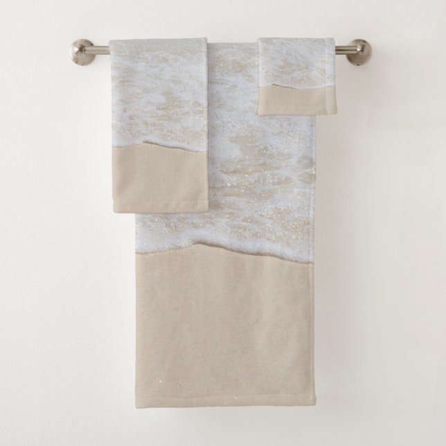 Conjunto De Toalhas Caribe Oceano Praia Bliss 6 (Insitu)