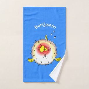 Conjunto De Toalhas Cartografia de peixe-porco-espinho-espinho