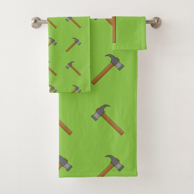 Conjunto De Toalhas Cartoon Claw Hammer (Insitu)