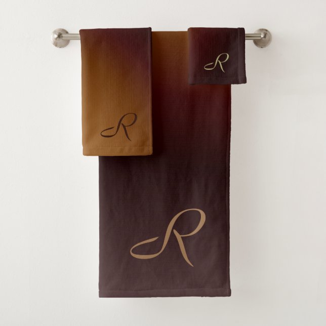 Conjunto De Toalhas Castanho (Insitu)