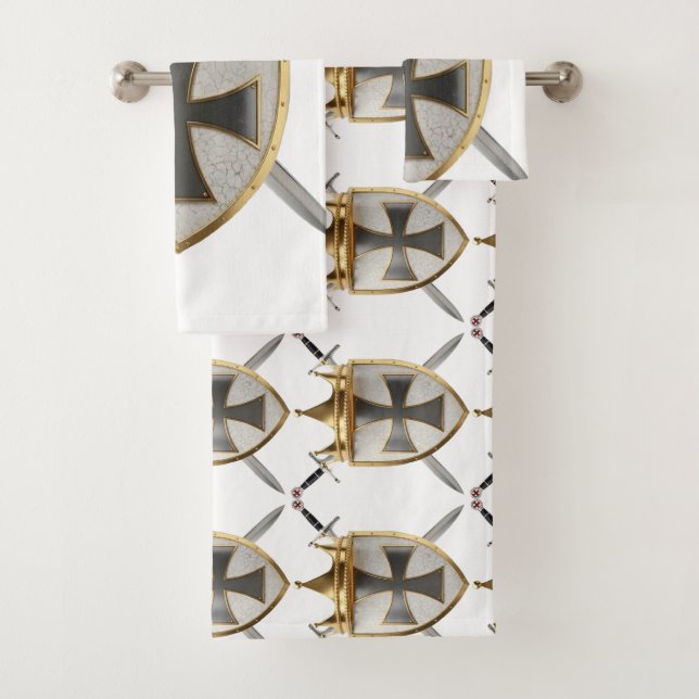 Conjunto De Toalhas Cavaleiro Da Crista De RayEl (Insitu)