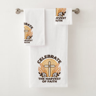 Conjunto De Toalhas Celebração da Faith Harvest - Arte Inspiradora