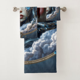 Conjunto De Toalhas Celestia – Guardiã do Céu Infinito.