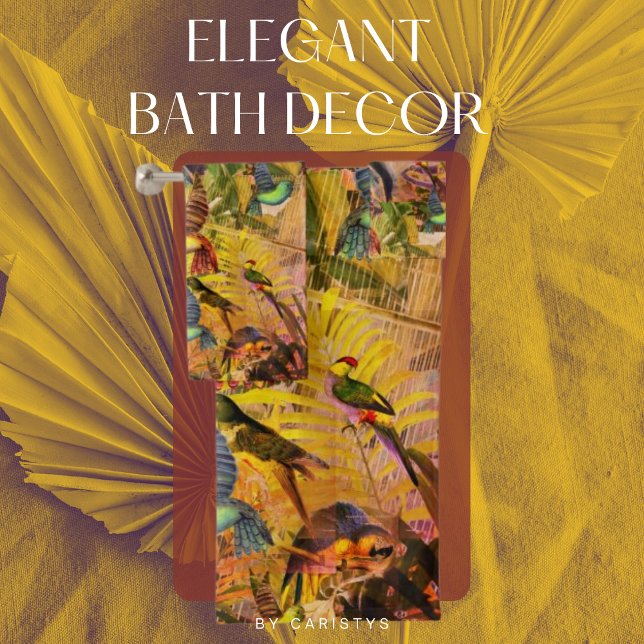 Conjunto De Toalhas Cena de Vida Selvagem da Nature Bird (Criador carregado)