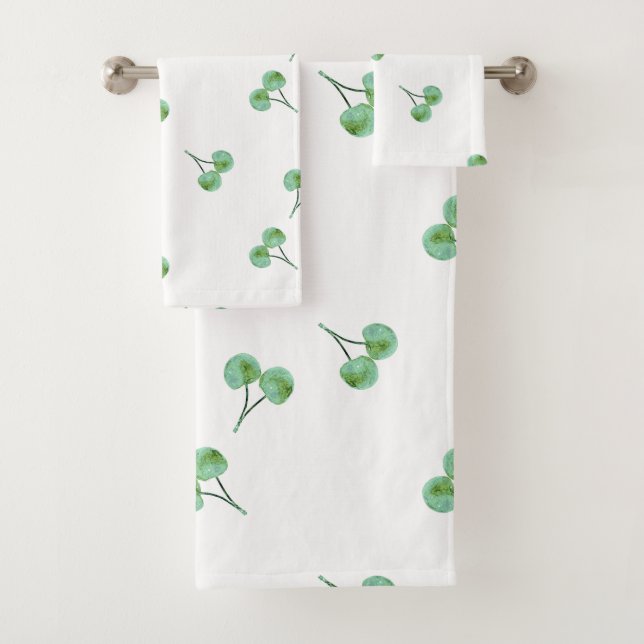 Conjunto De Toalhas Cereja Verde (Insitu)