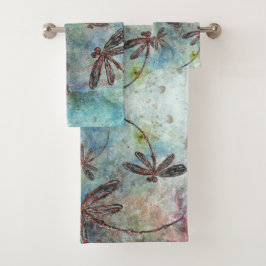 Conjunto De Toalhas Céu Mágico das Dragas Derivadas de Bronze