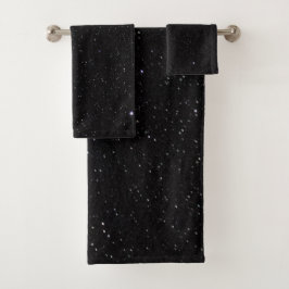 Conjunto De Toalhas Céu noturno com estrelas