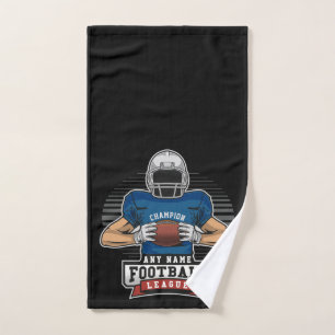 Conjunto De Toalhas Champ da Equipe Personalizada de Jogadores da Liga