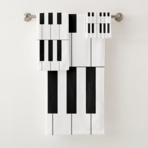 Conjunto De Toalhas Chaves do Piano