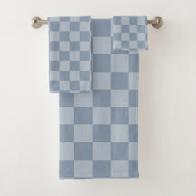 Checkerboard azul empoeirado