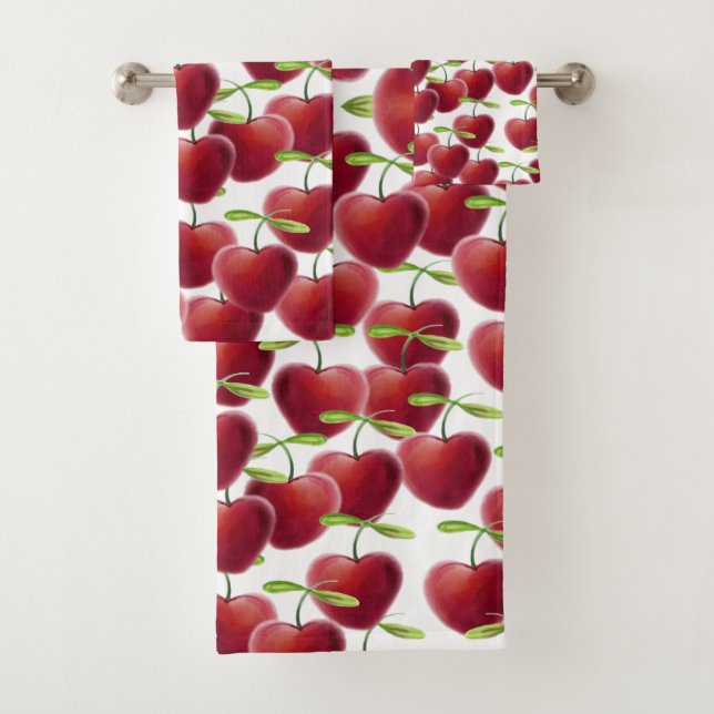 Conjunto De Toalhas Cherry Pie (Insitu)