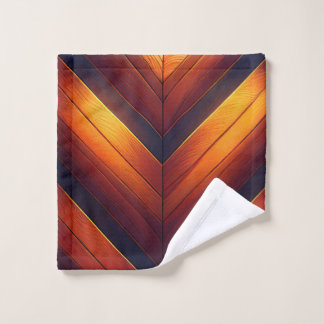 Conjunto De Toalhas Chevron brilhante