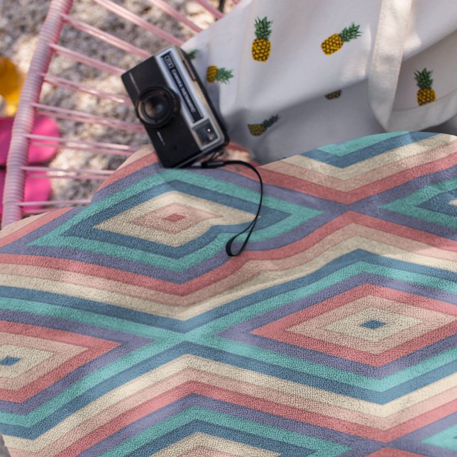 Conjunto De Toalhas Chevron Zigzag Stripes Sem Costura Padrão (Criador carregado)