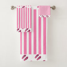 Chinelos Rosa para Crianças Branco