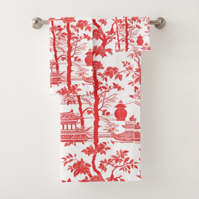 CONJUNTO DE TOALHAS CHINOISERIE BREEZE (Insitu)