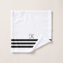 Chique Personalizável Preto e Branco Estética de H