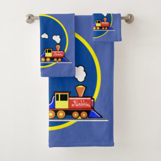 Conjunto De Toalhas Choo Choo Train