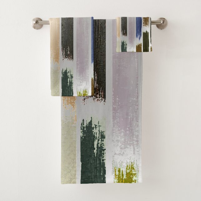 Conjunto De Toalhas Chuva de cores 5 (Insitu)