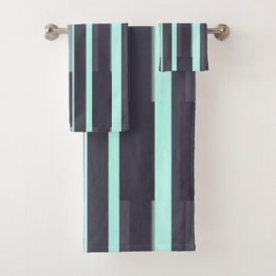 Conjunto De Toalhas Cinzas e Faixa de Teto