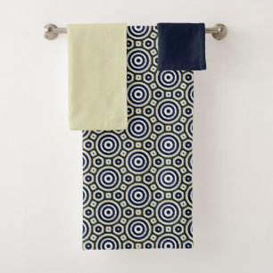 Conjunto De Toalhas Círculos
