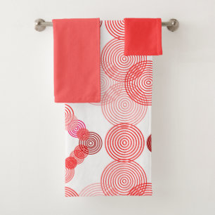 Conjunto De Toalhas Círculos Espíritos