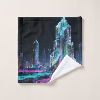 Conjunto De Toalhas Ciudad Neon