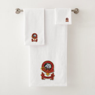 Conjunto De Toalhas Clan Galbraith Crest Bath Towels