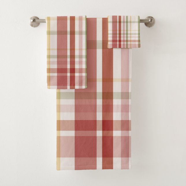 Conjunto De Toalhas Clan Stewart Tartan (Insitu)