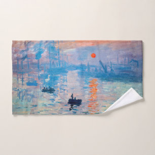 Conjunto De Toalhas Claude Monet - Impressão, Assalto do Sol