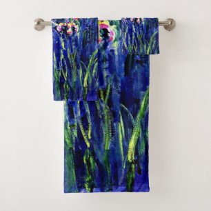 Conjunto De Toalhas Claude Monet, Irises