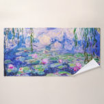 Conjunto De Toalhas Claude Monet - Lírios/Ninfas 1919<br><div class="desc">Lírios/Ninfas (W.1852) - Claude Monet,  Petróleo na Canvas,  1916-1919</div>