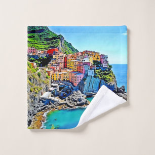 Conjunto De Toalhas Cliffside Dreams: Cores de Manarola
