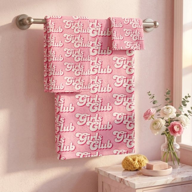 Conjunto De Toalhas Clube das Meninas (Criador carregado)
