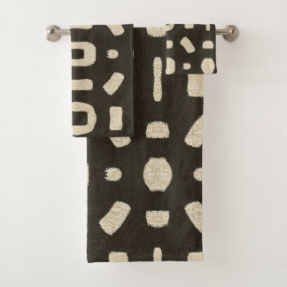 Conjunto De Toalhas Coágulo de lama de Kuba Africano