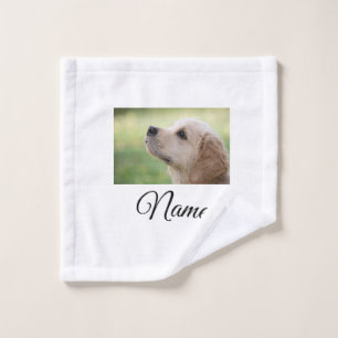 Conjunto De Toalhas Cobertor personalizado com foto de animal colorido