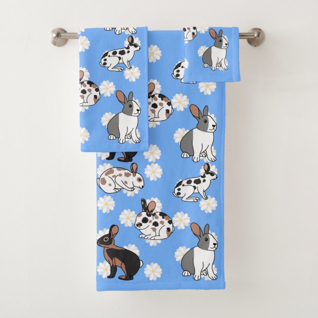 Conjunto De Toalhas Coelhos (Insitu)